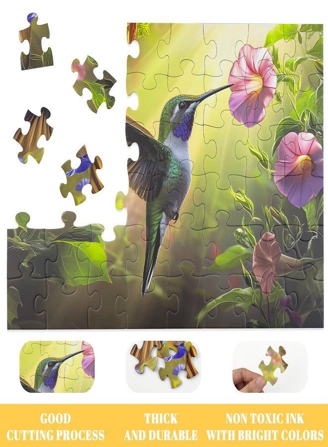 NZNDB 6 PCS 48 Large Piece Puzzles for Seniors, Adults with Dementiam Activities for Seniors, Alzheimer's Products Activities for Elderly Adults Puzzle, Gift for Patients in Nursing Home with 2 Photo Frames - Image 5